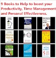 9 Books to Help you boost Productivity, Time Management and Personal Effectiveness