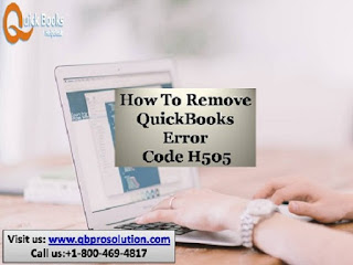 QuickBooks Error H505 