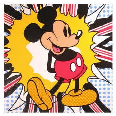 pop art, mouse disney, mouse disney pop art 