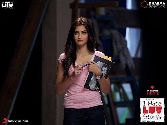 Sonam Kapoor in I Hate Luv Storys