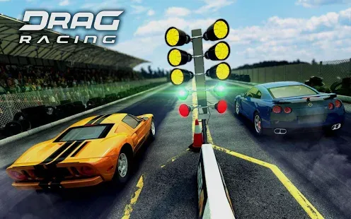 لعبة سباق السيارات للأندرويد Drag Racing