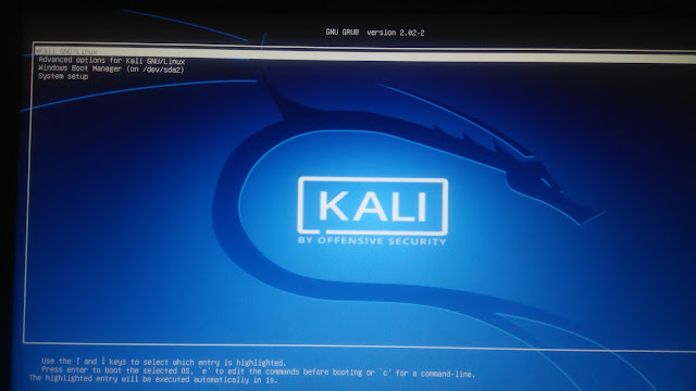 Panduan Cara Install Kali Linux Dual Boot 2019 Dengan Windows 10 Lengkap