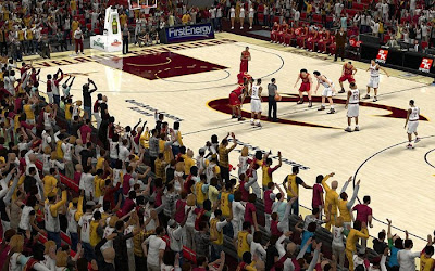 NBA 2K13 Cleveland Cavaliers Stadium Crowd Patch