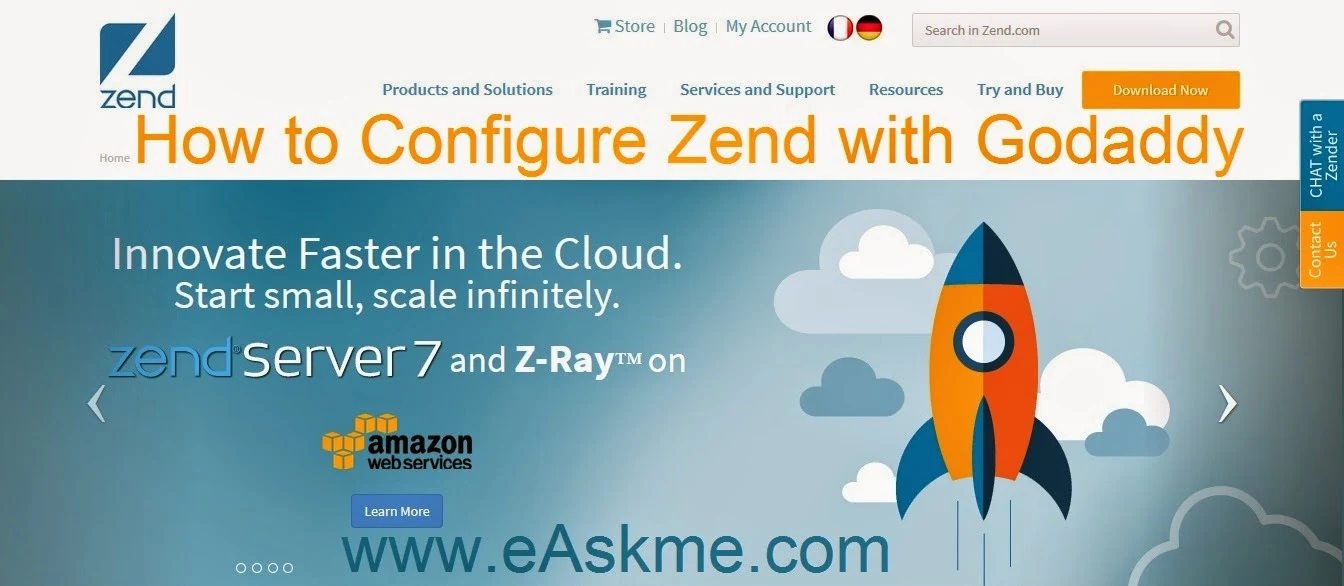 How to Configure Zend with Godaddy : eAskme