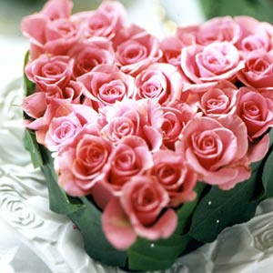 pink flower valentine's