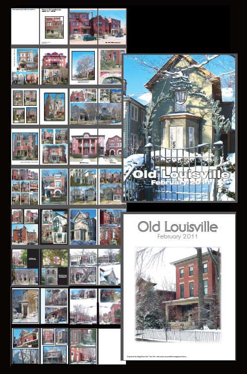 Screenshot of layout for Old Louisville February 2011