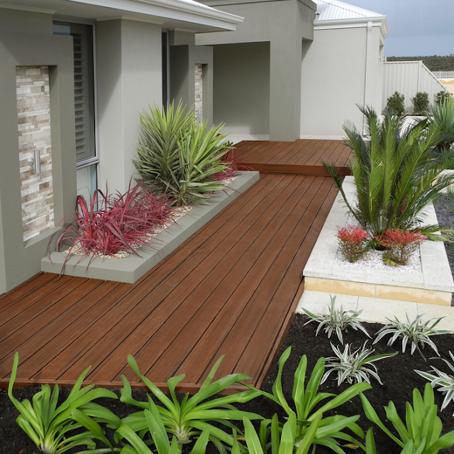 Comfortable Backyards Deck Design With Stunning Views Of A Serene Enviroment