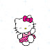 Papel Decorado Hello Kitty para Imprimir