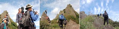Ulleung Mountain climbing