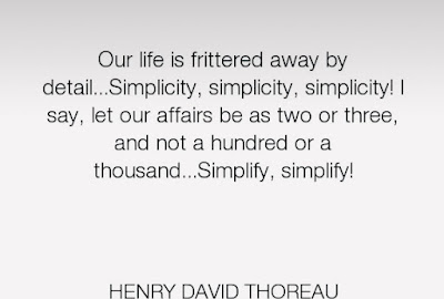 A quote by Thoreau