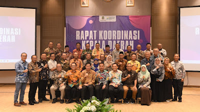 Pj Wali Kota Hadiri Rapat Koordinasi Kepala Daerah se- Jawa Barat Tahun 2024 
