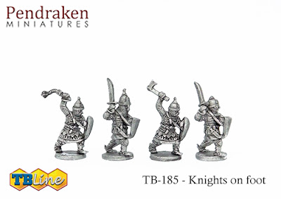 TB-185   Knights on foot (30)    £5.50