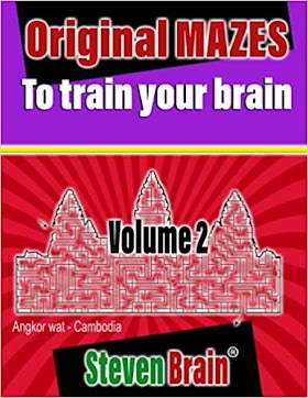 Original mazes to train your brain: Volume 2