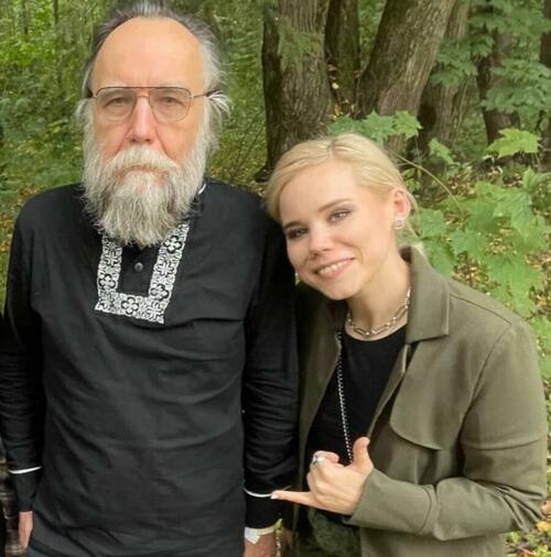 Alexander Dugin and Darya Dugin, via Telegram