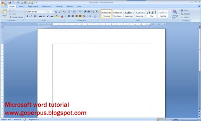 microsoft word tutorial