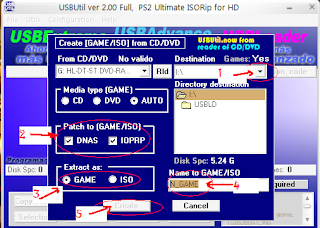 Cara Instal Game PS2 Dengan USBUtilities