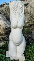 Fertility Goddess Sculpture