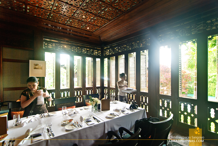 The Dining Room at 137 Pillars House in Chiang Mai