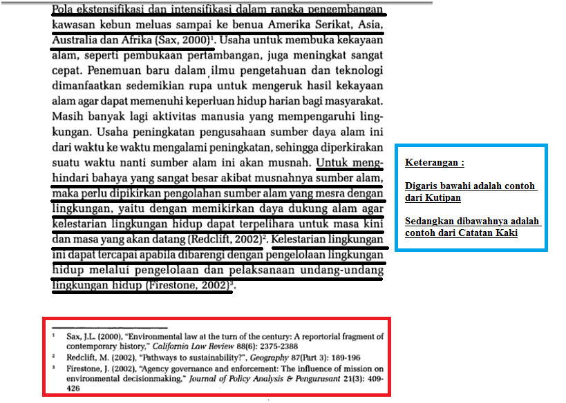 Kutipan dan Catatan Kaki ( Tugas Bahasa Indonesia 2) ~ Eta 