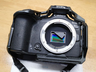 EOS R7 シャッター幕壊れてね～