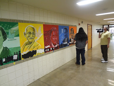 Junction City High School, Junction City High Mural, Cesar Chavez Mural