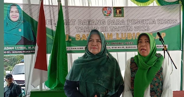 Sukses Buat Ibu Hj. Sa'Adah Lubis M.AP Dari Partai P3 Yang Mencalonkan Diri Sebagai Caleg DPRD Provinsi Sumut