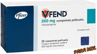 مضادات الفطريات Antifongiques  , voriconazol , vfend