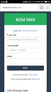 Cara Bom sms Jd'Id dan Bom Telepon  Tokopedia terbaru 2018