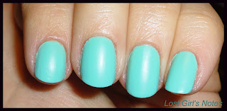 knockout cosmetics flatte liberty nail polish swatch