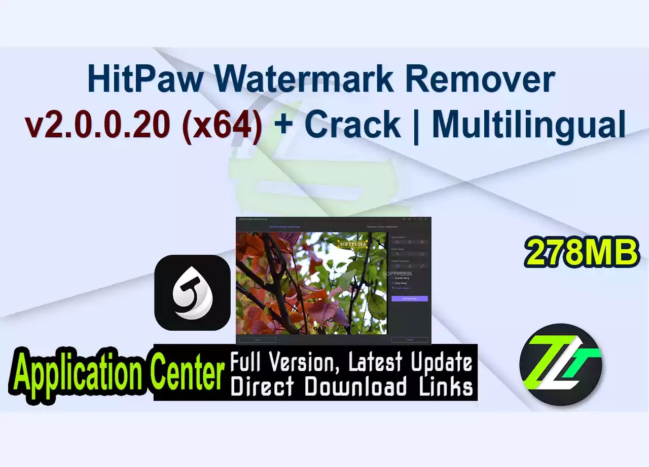 HitPaw Watermark Remover v2.0.0.20 (x64) + Crack | Multilingual