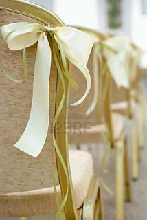 Decorated Wedding Chairs Ties