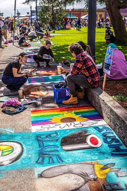 Pastels on the Plaza 2022 Arcata California