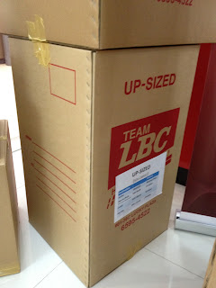 LBC Balikbayan Up sized box