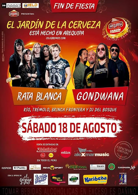 Rata Blanca en Arequipa