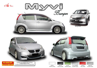 AUTOMOBILE PARTS: Perodua Myvi 1.0 SR Car