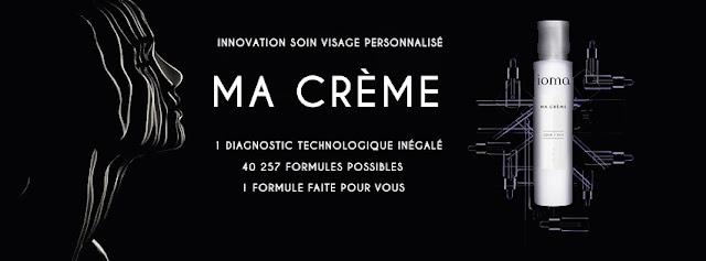 Ma Crème sur mesure, IOMA PARIS à gagner lors de la Beauty Party du Blog