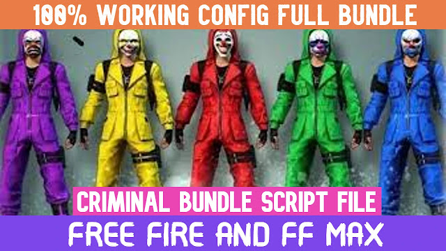 Free Fire Criminal Bundle Hack Script File Download