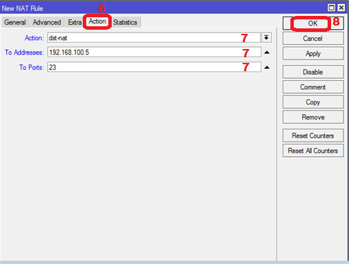 Setting DNAT through winbox - 3