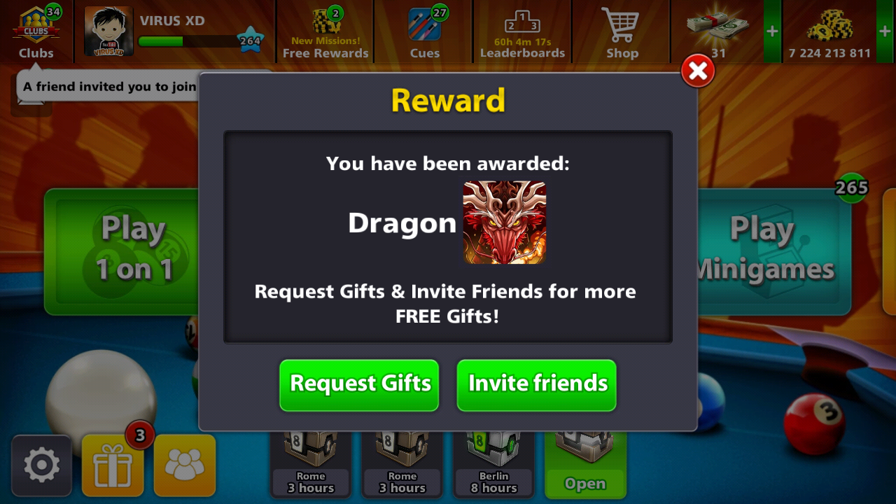Free Dragon Avatar Reward in 8bp. ~ VIRUS XD - 