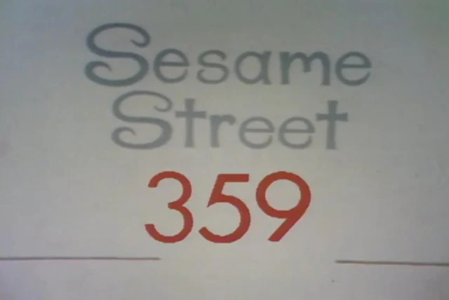 Sesame Street Episode 359