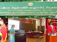 Gampaha Wickramarachchi Ayurvedic lnstitute is going to become a fully-fledged University.