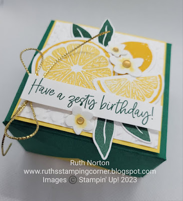 stampin up, sweet citrus bundle