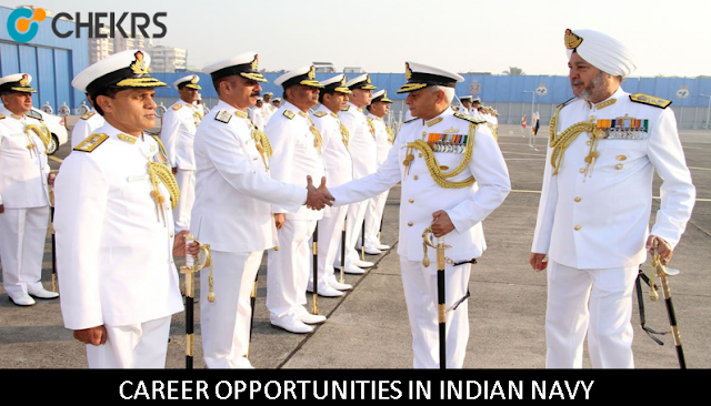 CAREER OPPORTUNITIES IN INDIAN NAVY