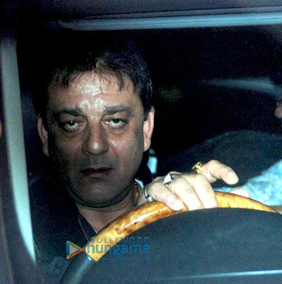 Sanjay Dutt Returns From Bangkok