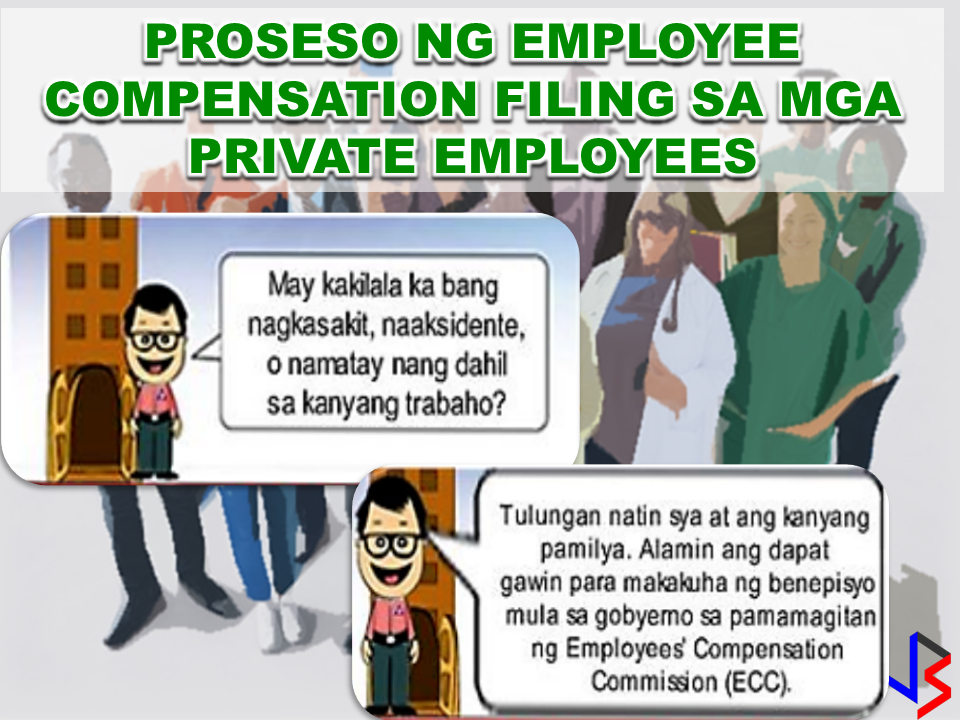 If you know someone who is sick, had an accident  or relatives of an employee who died while on duty, you can help them and their families  by sharing them how to claim their benefits from the government through Employment Compensation Commission.  Here are the steps on claiming the Employee Compensation for private employees.        Step 1. Prepare the following documents:  Certificate of Employment- stating  the actual duties and responsibilities of the employee at the time of his sickness or accident.  EC Log Book- certified true copy of the page containing the particular sickness or accident that happened to the employee.  Medical Findings- should come from  the attending doctor the hospital where the employee was admitted.     Step 2. Gather the additional documents if the employee is;  1. Got sick: Request your company to provide  pre-employment medical check -up or  Fit-To-Work certification at the time that you first got hired . Also attach Medical Records from your company.  2. In case of accident: Provide an Accident report if the accident happened within the company or work premises. Police report if it happened outside the company premises (i.e. employee's residence etc.)  3 In case of Death:  Bring the Death Certificate, Medical Records and accident report of the employee. If married, bring the Marriage Certificate and the Birth Certificate of his children below 21 years of age.      FINAL ENTRY HERE, LINKS OTHERS   Step 3.  Gather all the requirements together and submit it to the nearest SSS office. Wait for the SSS decision,if approved, you will receive a notice and a cheque from the SSS. If denied, ask for a written denial letter from SSS and file a motion for reconsideration and submit it to the SSS Main office. In case that the motion is  not approved, write a letter of appeal and send it to ECC and wait for their decision.      Contact ECC Office at ECC Building, 355 Sen. Gil J. Puyat Ave, Makati, 1209 Metro ManilaPhone:(02) 899 4251 Recommended: NATIONAL PORTAL AND NATIONAL BROADBAND PLAN TO  SPEED UP INTERNET SERVICES IN THE PHILIPPINES In a Facebook post of Agriculture Secretary Manny Piñol, he said that after a presentation made by Dept. of Information and Communications Technology (DICT) Secretary Rodolfo Salalima, Pres. Duterte emphasized the need for faster communications in the country.Pres. Duterte earlier said he would like the Department of Information and Communications Technology (DICT) "to develop a national broadband plan to accelerate the deployment of fiber optics cables and wireless technologies to improve internet speed." As a response to the President's SONA statement, Salalima presented the  DICT's national broadband plan that aims to push for free WiFi access to more areas in the countryside.   Read more: http://www.jbsolis.com/2017/03/president-rodrigo-duterte-approved.html#ixzz4bC6eQr5N Good news to the Filipinos whose business and livelihood rely on good and fast internet connection such as stocks trading and online marketing. President Rodrigo Duterte  has already approved the establishment of  the National Government Portal and a National Broadband Plan during the 13th Cabinet Meeting in Malacañang today. In a facebook post of Agriculture Secretary Manny Piñol, he said that after a presentation made by Dept. of Information and Communications Technology (DICT) Secretary Rodolfo Salalima, Pres. Duterte emphasized the need for faster communications in the country. Pres. Duterte earlier said he would like the Department of Information and Communications Technology (DICT) "to develop a national broadband plan to accelerate the deployment of fiber optics cables and wireless technologies to improve internet speed." As a response to the President's SONA statement, Salalima presented the  DICT's national broadband plan that aims to push for free WiFi access to more areas in the countryside.  The broadband program has been in the work since former President Gloria Arroyo but due to allegations of corruption and illegality, Mrs. Arroyo cancelled the US$329 million National Broadband Network (NBN) deal with China's ZTE Corp.just 6 months after she signed it in April 2007.  Fast internet connection benefits not only those who are on internet business and online business but even our over 10 million OFWs around the world and their families in the Philippines. When the era of snail mails, voice tapes and telegram  and the internet age started, communications with their loved one back home can be much easier. But with the Philippines being at #43 on the latest internet speed ranks, something is telling us that improvement has to made.                RECOMMENDED  BEWARE OF SCAMMERS!  RELOCATING NAIA  THE HORROR AND TERROR OF BEING A HOUSEMAID IN SAUDI ARABIA  DUTERTE WARNING  NEW BAGGAGE RULES FOR DUBAI AIRPORT    HUGE FISH SIGHTINGS    NATIONWIDE SMOKING BAN SIGNED BY PRESIDENT DUTERTE In January, Health Secretary Paulyn Ubial said that President Duterte had asked her to draft the executive order similar to what had been implemented in Davao City when he was a mayor, it is the "100% smoke-free environment in public places."Today, a text message from Sec. Manny Piñol to ABS-CBN News confirmed that President Duterte will sign an Executive Order to ban smoking in public places as drafted by the Department of Health (DOH).  Read more: http://www.jbsolis.com/2017/03/executive-order-for-nationwide-smoking.html#ixzz4bC77ijSR   EMIRATES ID CAN NOW BE USED AS HEALTH INSURANCE CARD  TODAY'S NEWS THAT WILL REVIVE YOUR TRUST TO THE PHIL GOVERNMENT  BEWARE OF SCAMMERS!  RELOCATING NAIA  THE HORROR AND TERROR OF BEING A HOUSEMAID IN SAUDI ARABIA  DUTERTE WARNING  NEW BAGGAGE RULES FOR DUBAI AIRPORT    HUGE FISH SIGHTINGS  