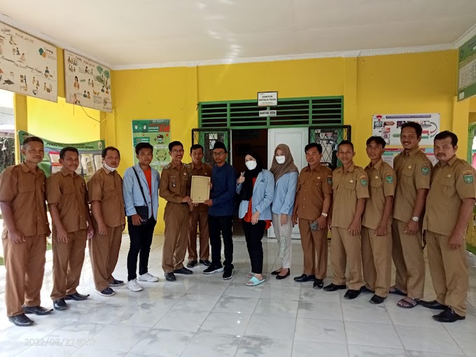 Pelepasan Mahasiswa KKN UIN Raden Fatah Palembang  Setelah Satu Bulan Lebih Mengabdi di Desa Tanjung Menang