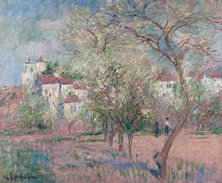 Plum Trees Blooming, 1920