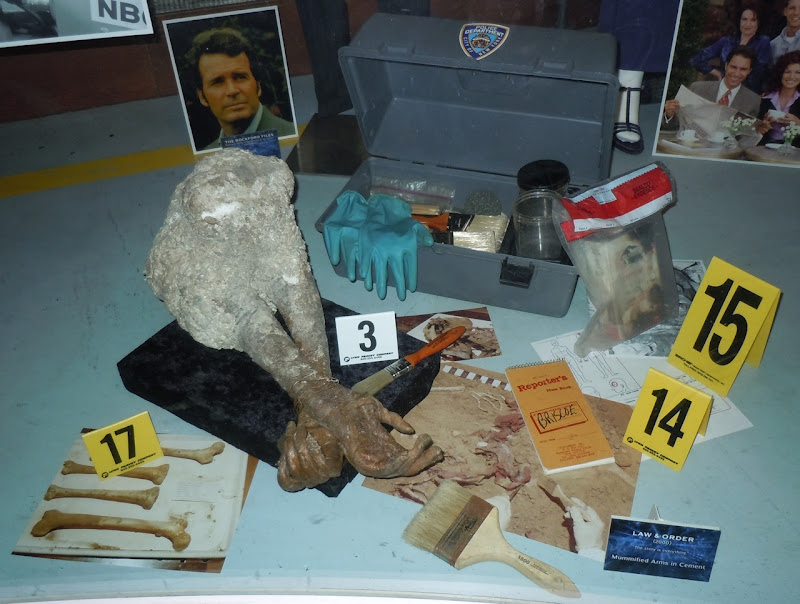 Law & Order forensics TV props