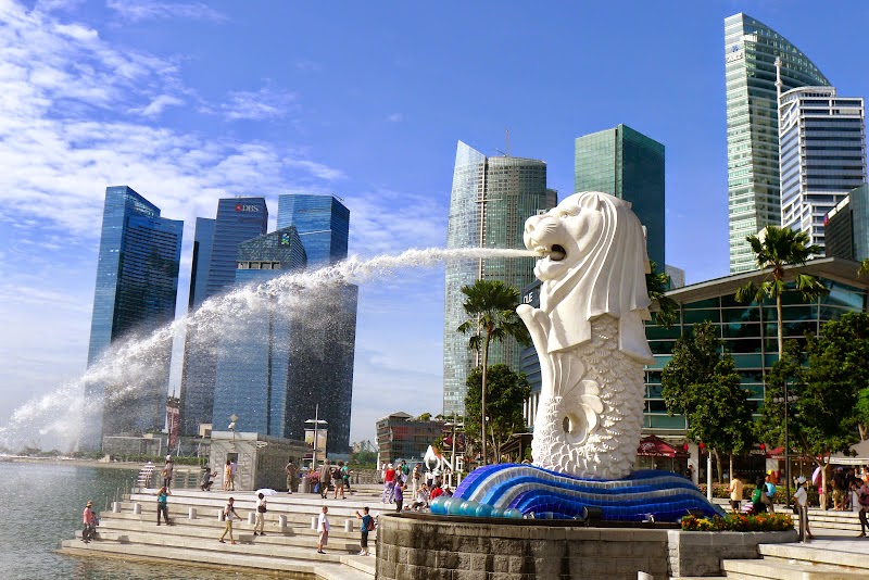 Cara Ke Merlion Park Singapore  Liburan Singapore 