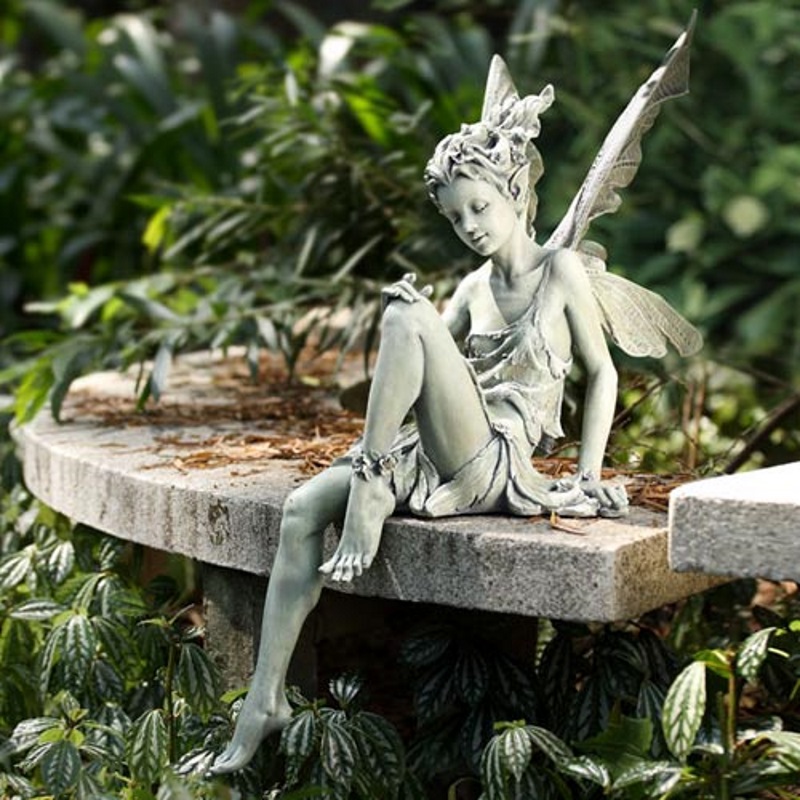 AnaSilkFlowers Angels Figurines Sculptures Decorative 